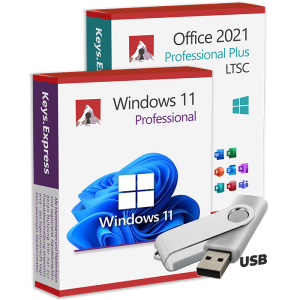 Win 11 Pro & Office 2021 Pro Plus USB