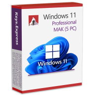 Windows 11 Pro MAK (5 PC)