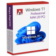 Windows 11 Pro MAK (20 PC)