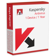 Kaspersky Antivirus 1D/1Y