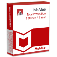 McAfee Total Protection 1D/1Y