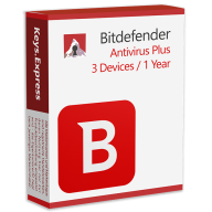 Bitdefender Antivirus Plus 3D/1Y