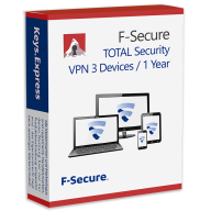 F-Secure TOTAL Security VPN 3D/1Y