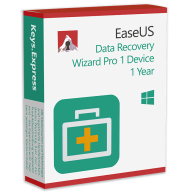 EaseUs Data Recovery Wizard Pro 1D/1Y WIN