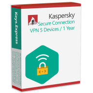 Kaspersky Secure Connection VPN 5D/1Y