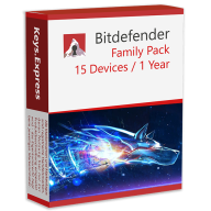 BitDefender Family Pack 15D/1Y