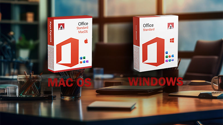 Microsoft Office Standard for Windows and MacOS